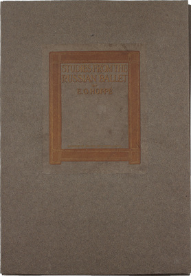 [Этюды из русского балета Э.О. Хоппе. Альбом]. Studies from the Russian Ballet by E.O. Hoppé. [Album]. London: Fine Art Society, [1913].